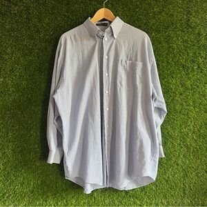 Nautica Striped Long Sleeve Button Up Shirt